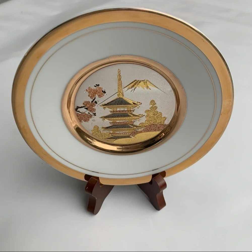 Art of Chokin 24K Gold Trim Decoration